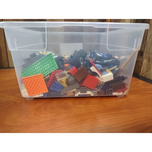 LEGO 5 lbs Pounds Random Parts Pieces Building Plates Blocks Bulk Lot - Picture 8 of 9